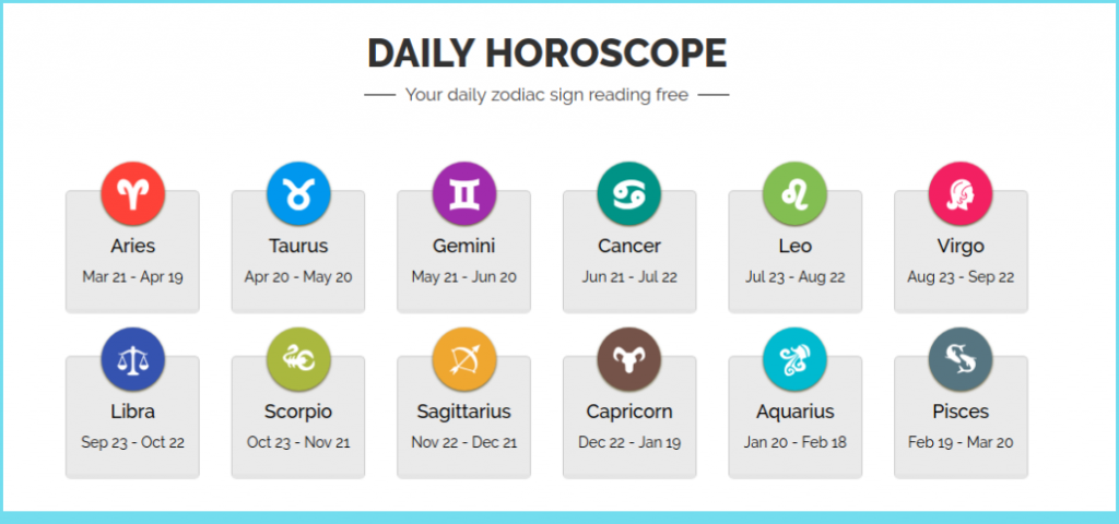 Birth Chart Daily Horoscope