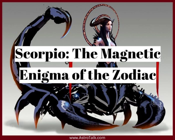 A to to what woman say scorpio When a
