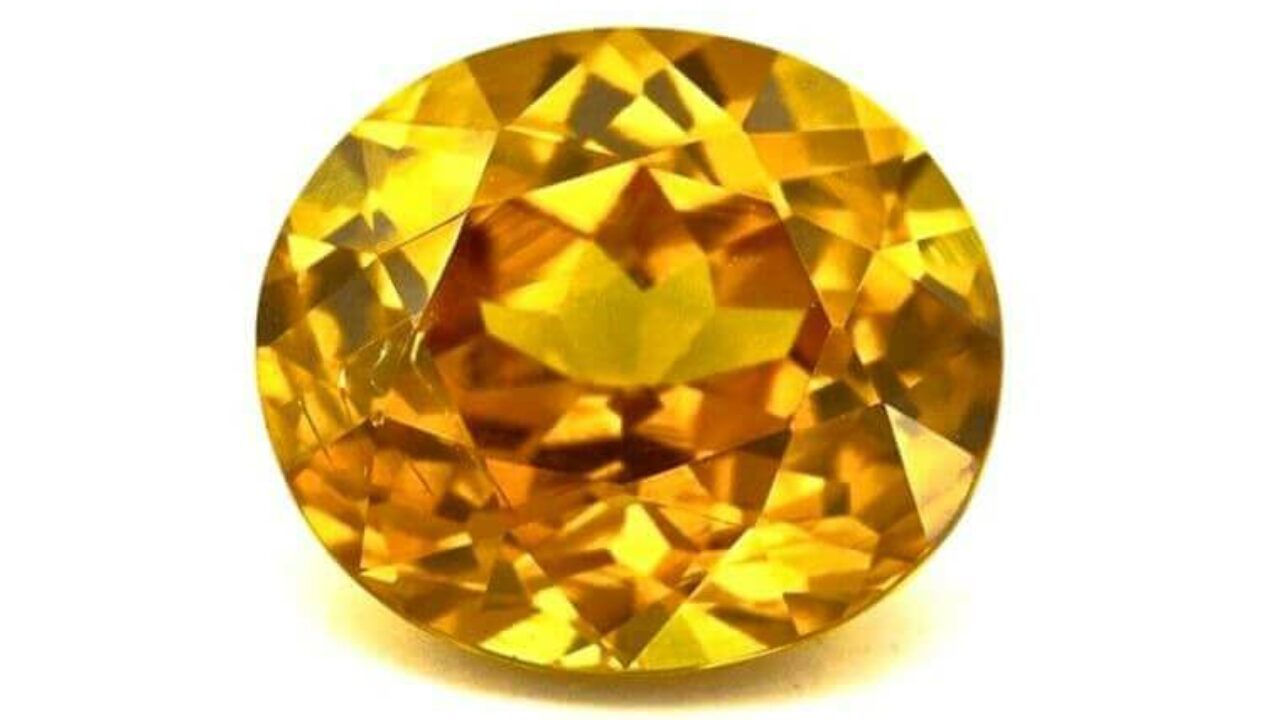 Yellow sapphire for on sale virgo