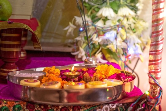 Meaning Behind Bindi, Kumkum, and Chandan in Puja Traditions